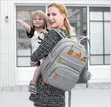 Mom Bag with Bassinet & Stroller Straps - 2