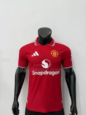 Manchester United Home Jersey - Adidas - Red