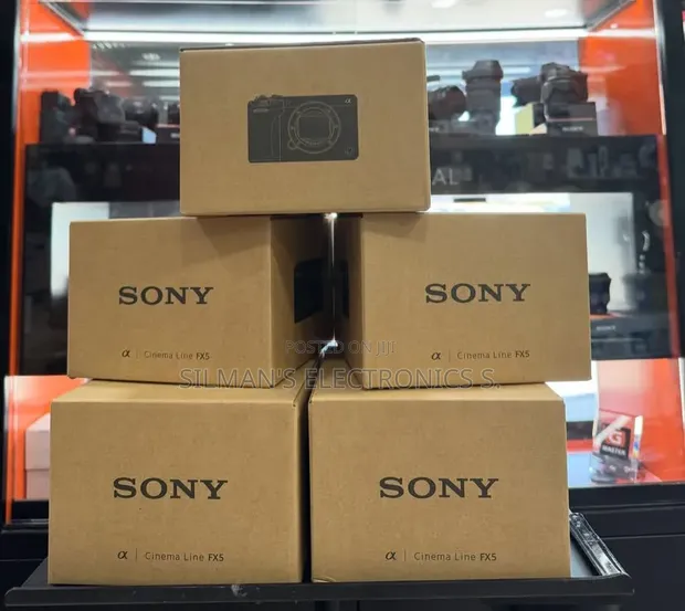 New Sony FX5 Cinema Camera with XLR Handle Unit - 1
