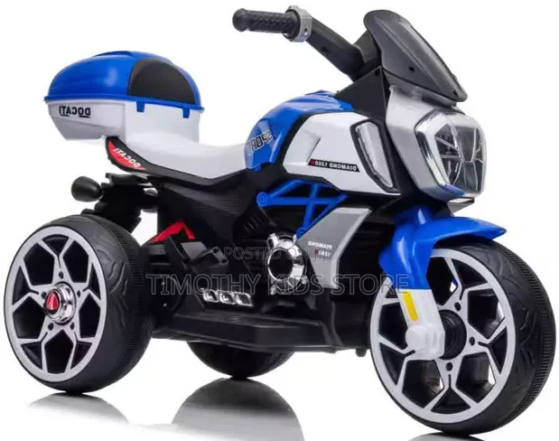 Kids Motorcycle with 3 Wheels - 1