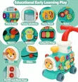 5-in-1 Sit-to-Stand Baby Walker Activity Center - 2