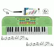 Kids Electronic Keyboard Piano with Microphone - 1