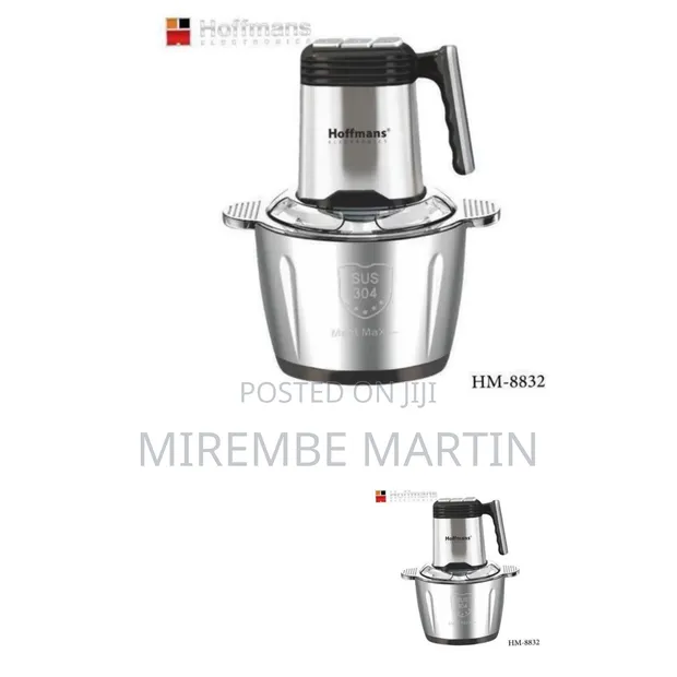 Hoffmans Professional Multi-Function Food Chopper and Meat Grinder - 1