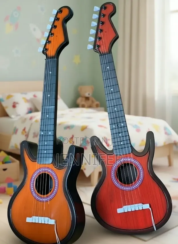 Children's 6-String Toy Rock Guitar - 1
