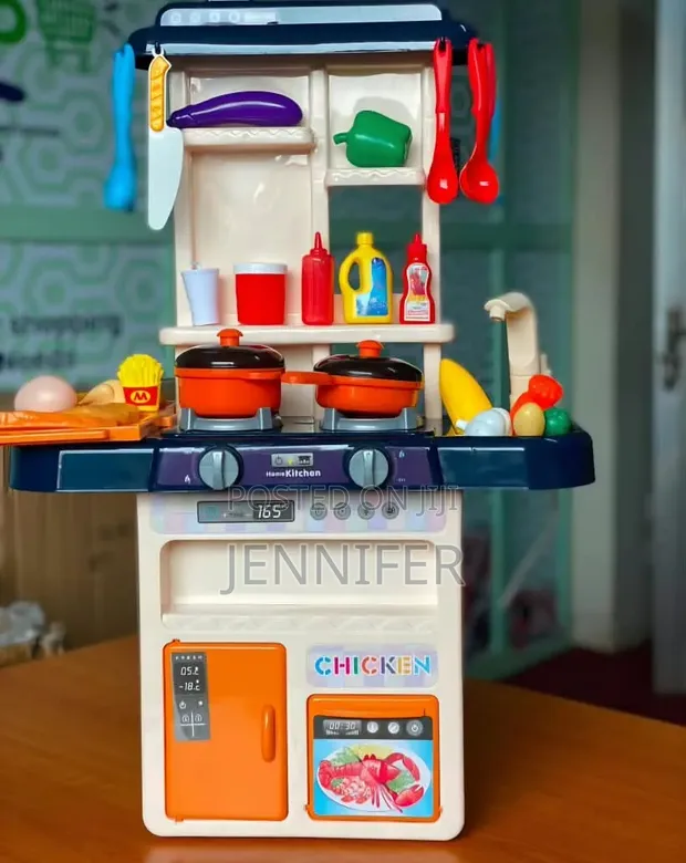 Discovery Toys Multi-Piece Plastic Kids' Pretend Play Kitchen Set - 1