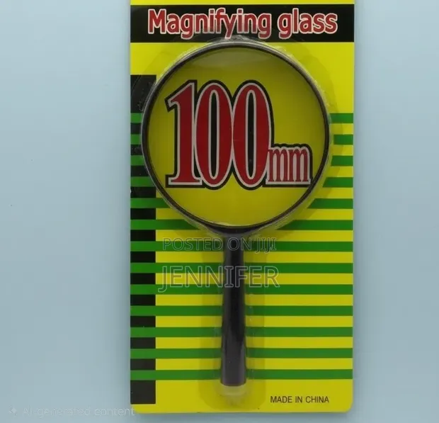 Handheld 100mm Magnifying Glass - 1