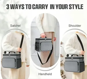 10L Insulated Lunch Bag - Foldable Cooler Tote