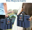 Rectangular Thermal Insulated Cooler Bag / Food Carrier - 1