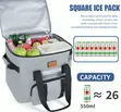 Rectangular Thermal Insulated Cooler Bag / Food Carrier - 3