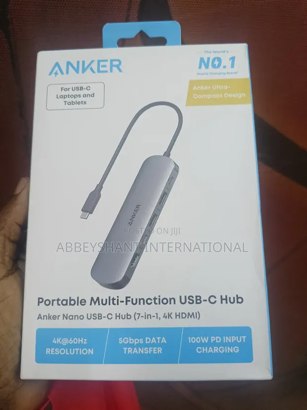Anker Nano 7-in-1 USB-C Hub (4K HDMI) - 1