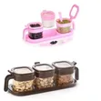 2-Piece Spice Jar Set with Tray - 2