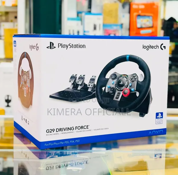 Brand New Logitech G29 Driving Force Racing Wheel (PS5/PS4/PC) - 1
