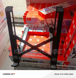Plastic Folding X-Frame Laptop Stand