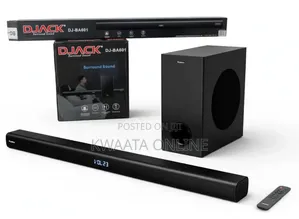 DJACK DJ-BA601 Wireless Bluetooth TV Soundbar 3D Surround Speaker