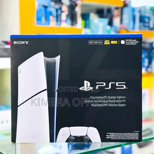 PS5 Slim Digital Edition Console - New in Kampala - 1