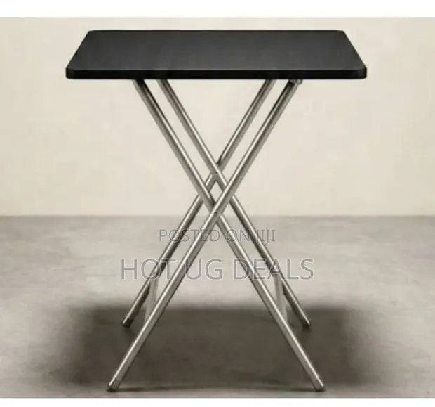 Portable Foldable Reading Table 60CM - Black - 1