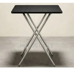 Portable Foldable Reading Table 60CM - Black