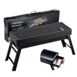 Portable Charcoal BBQ Grill - Foldable Outdoor - 1