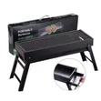 Portable Charcoal BBQ Grill - Foldable Outdoor - 3