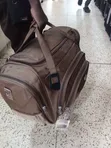 Brown Waterproof Travel Duffel Bag - 2