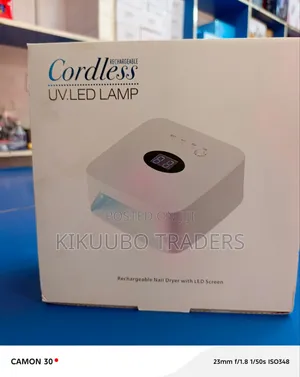 Cordless Rechargeable UV/LED Nail Lamp - 54W