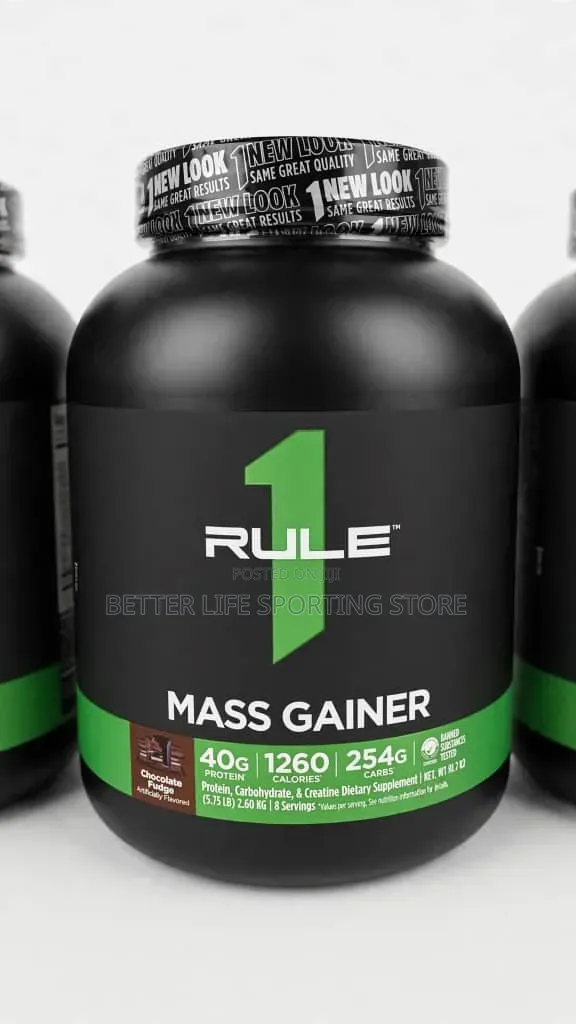 Rule 1 Mass Gainer 2.6kg - 1