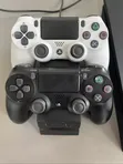 PS4 Slim Console + 2 New Controllers + 10 Games - 2