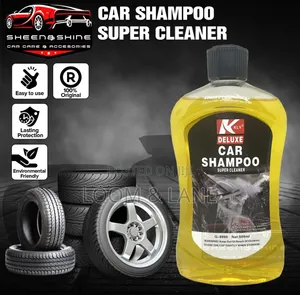 Deluxe Car Shampoo - 500ml Bottle
