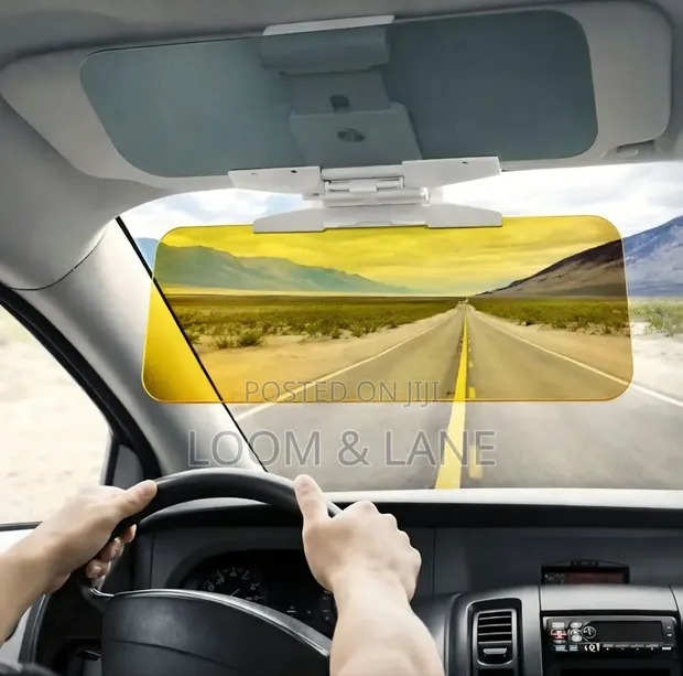 Car Day & Night Anti-Glare Visor - 1
