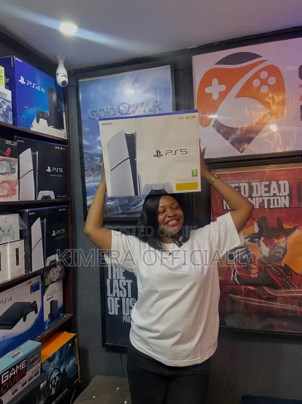 Brand New PS5 Slim Disc Edition Console - 1