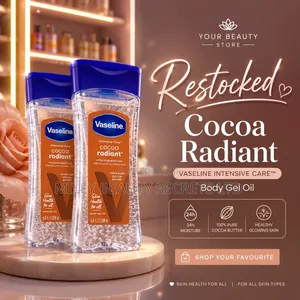 Vaseline Intensive Care Cocoa Radiant Body Gel Oil 200ml