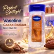 Vaseline Intensive Care Cocoa Radiant Body Gel Oil 200ml - 5