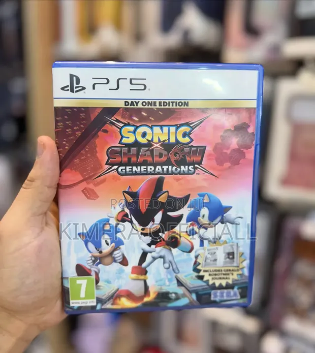 Sonic & Shadow Generations Game CD for PS5 - 1