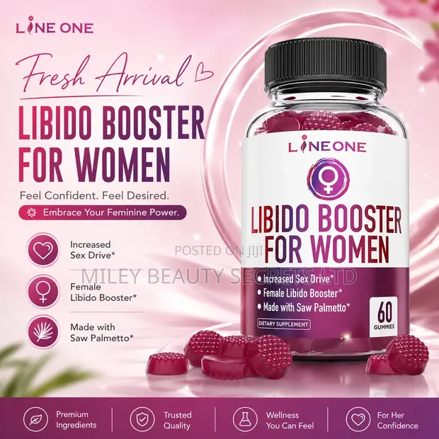 LINE ONE Libido Booster for Women - 60 Gummies - 1