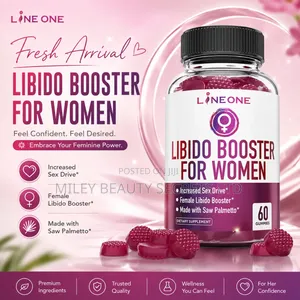 LINE ONE Libido Booster for Women - 60 Gummies
