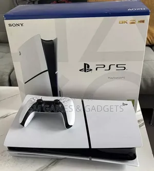 PS5 Slim Disc Edition (1TB) - Refurbished, 1 Controller