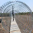 Electric Fence System Installation with Razor Wire - 1
