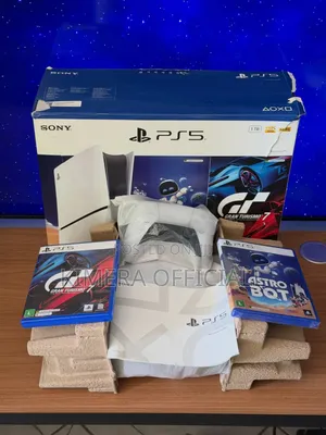 Brand New PS5 Slim Disc with GTA 6, Astro Bot & Gran Turismo 7