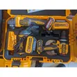 Ingco 20V 3-Piece Cordless Tool Kit: Grinder, Drill, Hammer - 2