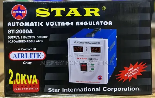 Star ST-2000A Automatic Voltage Regulator (AVR) - 1