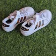 Kids White Adidas Sneakers - 3