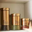 Contemporary Kitchen Storage Canister Set - Multicolor - 2