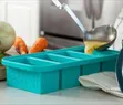 Premium Silicone Soup Freezing Tray with Portion Control - 1