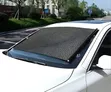 Retractable Roller Car Sunshade with Suction Cups - 1