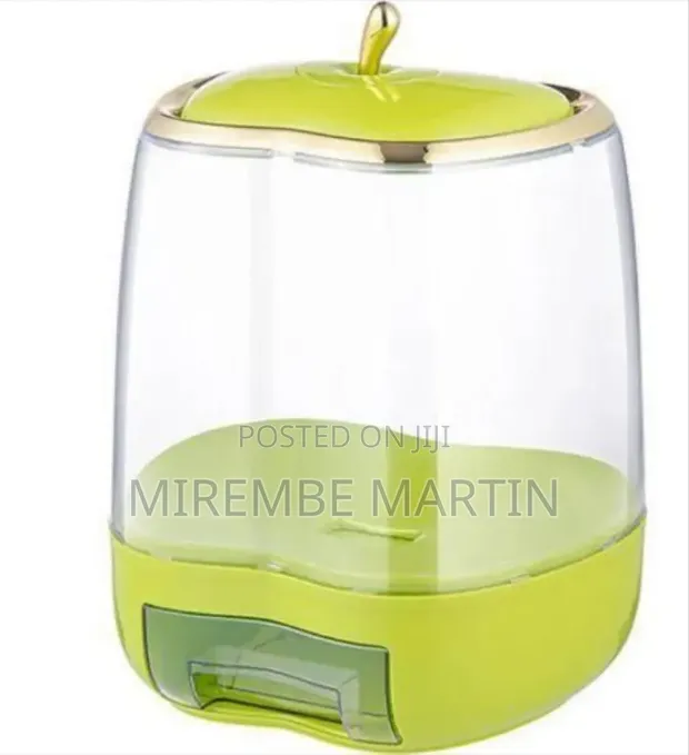 Apple-Shaped Desktop Organizer & Storage Canister - 1