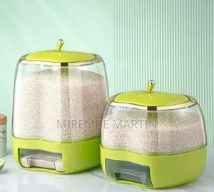 Apple-Shaped Desktop Organizer & Storage Canister