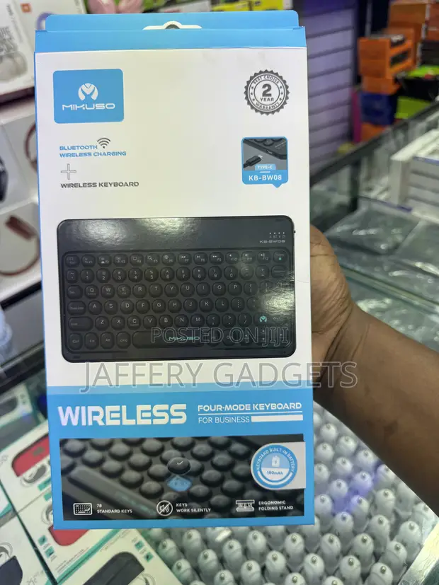MIKUSO KB-BW08 Wireless Bluetooth Keyboard - 1