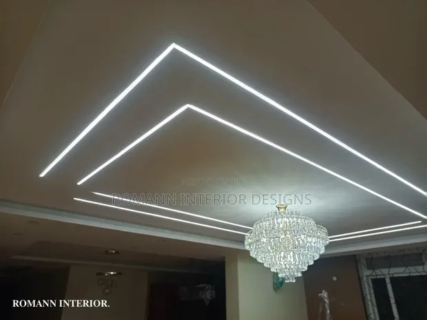 Gypsum Ceiling Design & Electrical Services - 1