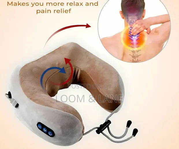 U-Shaped Electric Neck Massage Pillow - 1