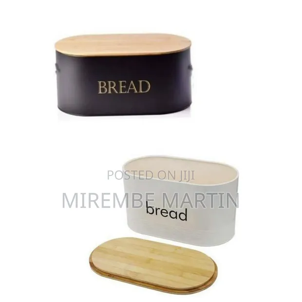 Wooden Bread Box - Brand New - 1